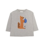 [보보쇼즈]BOBO CHOSES 보보쇼즈 키즈 긴팔티셔츠 B224AC018 051 [W CONCEPT]