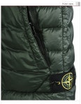 WIZWID:위즈위드 - [Stone Island:스톤 아일랜드]G0724 가먼트다이드 패딩조끼(다크그린) WIZWID