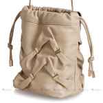 [페라가모]바라 보우 양가죽 버킷 22 0838 STONE 780183 페라가모 미니 버킷 숄더백 [W CONCEPT]