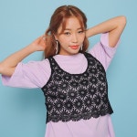 당신의 스타일난다!! 해바라기 꽃나리 레이스탑