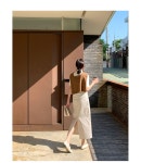 [[ONLY MAY] 어텀 베이직 핀턱 스커트] 메이블루 [[ONLY MAY] 어텀 베이직 핀턱 스커트]