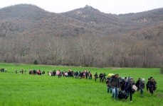 PICTURES: No Borders Hippies Lead Migrant Death March, Thousands Detained