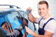 Car Wrapping Specialist In The Station stock photo 538966155 | iStock Welcome to our car service station. Closeup image of a... 