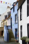 랑선 Neuk 주택 스톡 사진 175487772 | iStock 'A row of traditional houses in a village in the East Neuk region of...