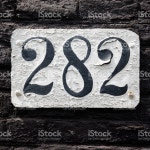 넘버스 282 스톡 사진 586183222 | iStock house number two hundred and eighty two.