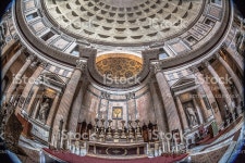 판테온 제단 스톡 사진 539339630 | iStock interior detail of the Pantheon temple, no people is visible. An...