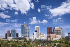 애리조나 피닉스 스톡 사진 187617316 | iStock Skyline of downtown Phoenix, Arizona.
