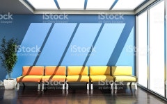 3d Rendering Of Waiting Room With Vivid Colors 스톡 사진 534029238 | iStock 3D rendering of waiting room with vivid colors