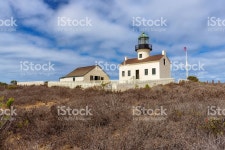 비나델마르 등대 스톡 사진 621591568 | iStock Old Point Loma Lighthouse; Cabrillo National Monument; San Diego,...
