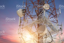 새틀라이트 보관통 통신 타워와도 앳 선셋 스톡 사진 485624280 | iStock Satellite dish telecom tower at sunset