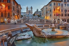 Spanish Steps 질 로마 스톡 사진 477866125 | iStock Spanish Steps at dusk, Rome, Italy