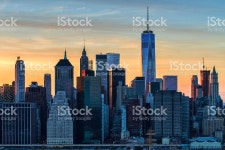 The Evolving Downtown Manhattan Skyline stock photo 522007396 | iStock The evolving Downtown Manhattan skyline at golden hour sunset