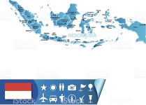 Indonesia Map stock vector art 165797314 | iStock //s017.radikal.ru/i424/1301/64/5ba464e7acd2.jpg