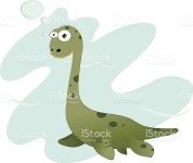 네 스 호 괴물 일러스트 156468226 | iStock a funny Nessie