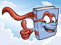 슈퍼 예약 볼테르 일러스트 472382945 | iStock Vector Illustration of a Super Book mascot flying through the sky and...