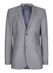 Light Grey Slim Fit Suit Jacket - Suit Jackets  - Suits - TOPMAN