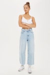 PETITE Lattice Crop Top - Petite - Clothing - Topshop