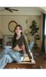 [아온 레이스 꽈배기 니트] 마이더스비
