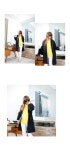 빅사이즈★ 민짱나라 자신있고 당당하게! ●[40% 세일] J0847. 파우더 꽈배기니트