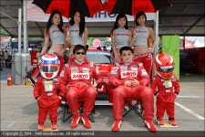 미스디카 갤러리 - 2006 KGTC 제2전, 피트워크의 펠롭스팀 김한봉-박상무 선수 - 서승현, 전예희, 이수진, 손보영