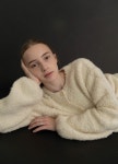 [모어올레스]Round Fit Boucle Cardigan - Ivory [W CONCEPT]