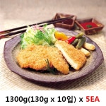 선진포크 팜스원 수제등심돈까스 1300g(130g x 10입) x 5EA_A93228*반찬;간식;냉동;즉석식품;전자레인지*옵션선택은 배송메세지에... 