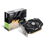 	MSI GeForce GTX 1050 Ti 4G OC Video Card - 1341/1455 MHz, 4GB... GTX 1050 Ti 4G OC Video Card - 1341/1455 MHz, 4GB GDDR5, PCI... 