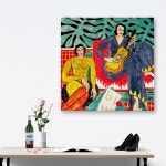모던팩토리 앙리 마티스 Henri Matisse 뮤직 캔버스액자 인테리어액자-문구랜드 모던팩토리 앙리 마티스 Henri Matisse 뮤직 캔버스액자... 