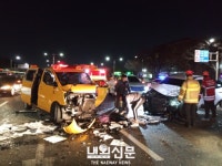 인천공단소방서, 선학동 교통사고...요구조자 1명 구조:내외신문 ≪내외신문≫ 인천공단소방서, 선학동 교통사고...요구조자 1명 구조