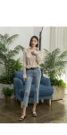 WIZWID:위즈위드 - [NAIN:나인]line pointed semi-Boot cut Denim Pants (PT-3727) WIZWID