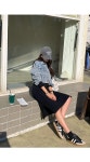 (55~88) 데일리 후드니트 롱 원피스 NK13-O-11