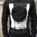 [나니럭스]17ss 맥큐 프린팅셔츠 블랙 - 리본즈 코리아(REEBONZ KOREA)