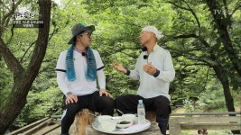 자연愛산다 명장면 상세 자연愛산다 19회 - 숲속 목욕탕에서 다래순으로 목욕하는 지상렬!
