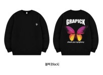 アイテム GRAPICK フライグラフィック起毛スウェットシャツオーバーフィット大きいサイズユニセックス | GVG