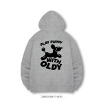 아이템 ORIGINAL DAY 강아지풍선 기모 후드 티셔츠 남자 여자 후디 시밀러룩 세미오버핏 빅사이즈 6color | GVG