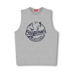 오리지널데이(ORIGINAL DAY) 드로잉독 프린팅 나시 티셔츠 남자 오버핏 민소매 런닝 빅사이즈 면 운동복 4COLOR | GVG 스토어. 전 세계직배송.