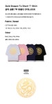 4XR 금룡 금박 레이어드 7부 반팔티 6color - 4XR