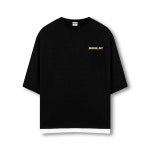 4XR 금룡 금박 레이어드 7부 반팔티 6color - 4XR