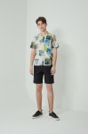 주탑얼드칼라프린팅 | 프린팅 오픈 칼라 셔츠 | SHIRTS | TOP | MEN | HANDSOME | 더한섬닷컴 [CLUB MONACO] 프린팅 오픈 칼라 셔츠