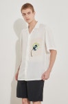 주탑얼드칼라프린팅 | 오픈 칼라 프린팅 셔츠 | SHIRTS | TOP | MEN | HANDSOME | 더한섬닷컴 [CLUB MONACO] 오픈 칼라 프린팅 셔츠