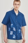 주탑얼드칼라프린팅 | 오픈 칼라 프린팅 셔츠 | SHIRTS | TOP | MEN | HANDSOME | 더한섬닷컴 [CLUB MONACO] 오픈 칼라 프린팅 셔츠