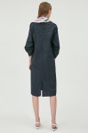 	Scarf point dress | MIDI DRESS | DRESS | WOMEN | HANDSOME | Thehandsome.com [MINE] Scarf point dress
