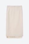 	스텝 헴 스커트 | PENCIL SKIRT | SKIRT | WOMEN | HANDSOME | 더한섬닷컴 [OBZEE] 스텝 헴 스커트