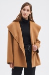 	Handmade wide collar coat | COAT | OUTER | WOMEN | HANDSOME | Thehandsome.com [SYSTEM] Handmade wide collar coat