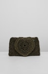 	[MY BEACHY SIDE] 하트 크로셰 클러치백 | BAGS | FASHION ACC. | WOMEN | HANDSOME | 더한섬닷컴 [TOM GREYHOUND] [MY BEACHY SIDE] 하트... 