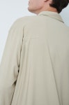 	하프 플래킷 오픈 칼라 셔츠 | SHIRTS | TOP | MEN | HANDSOME | Thehandsome.com [TIME HOMME] 하프 플래킷 오픈 칼라 셔츠