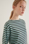 		[SAINT JAMES] 유니섹스 길도 R 티셔츠 | T-Shirts | Top | WOMEN... [FOURM THE STORE] [SAINT JAMES] 유니섹스 길도 R 티셔츠