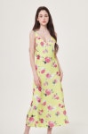 [ROTATE] 플로럴 자카드 드레스 | LONG/MAXI DRESS | DRESS | WOMEN... 더한섬닷컴 [FOURM THE STORE] [ROTATE] 플로럴 자카드 드레스
