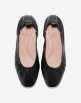 [235사이즈 특가][콜한] 여성 블랙 Wayfarer Ballet 플랫 슈즈 [Width:B] CHSO2F184BK
