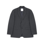 [넌블랭크]스탠다드 핏 블레이저_CHARCOAL GREY_NB-BJ092002-40 [W CONCEPT]